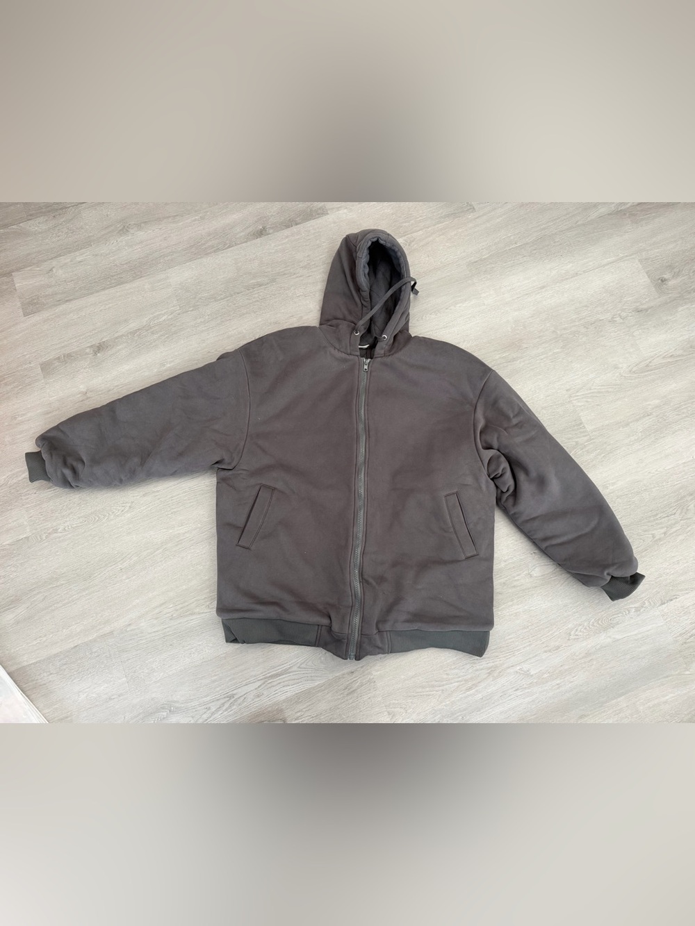 Unisex Comfrt Weighted Zip Hoodie